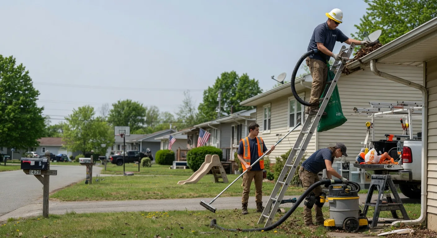 Gutter Installation in Kitts Hill, OH near me